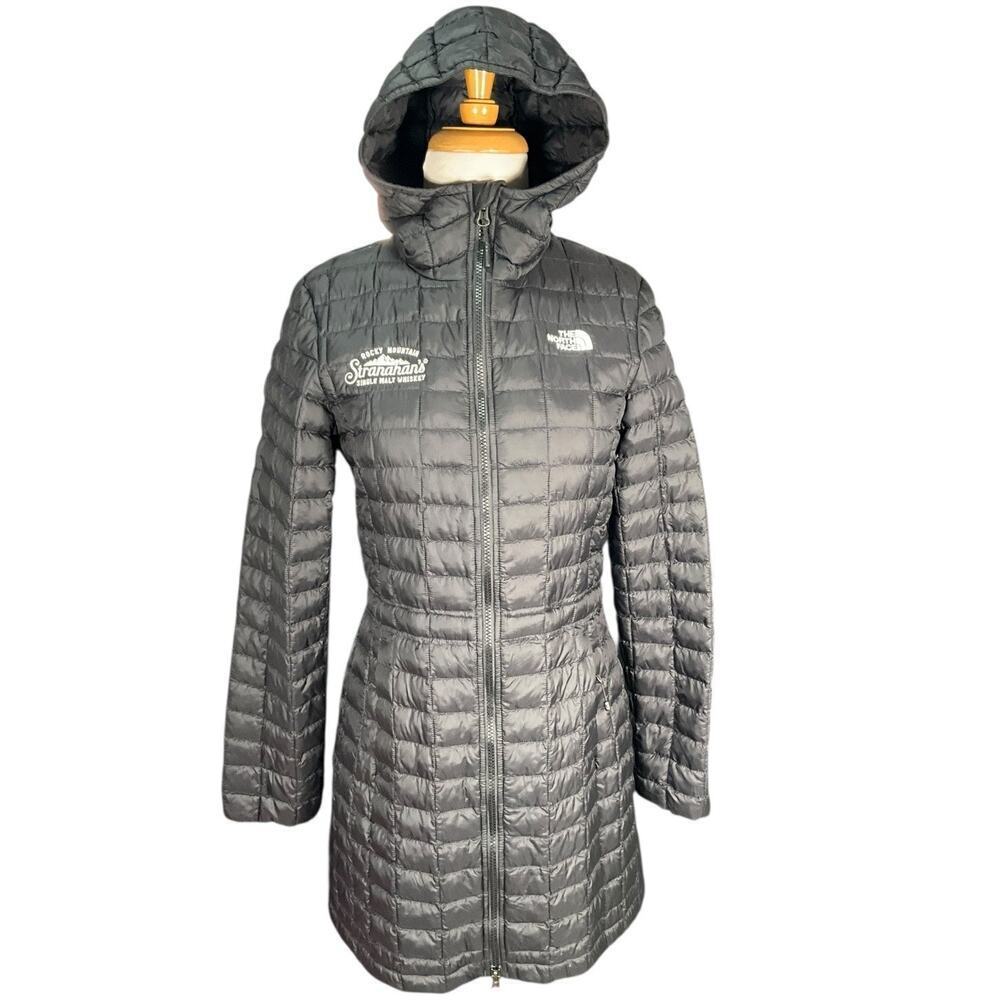 The North Face Women ThermoBall™ Eco Hooded Long Jacket Size Small Black Quilted